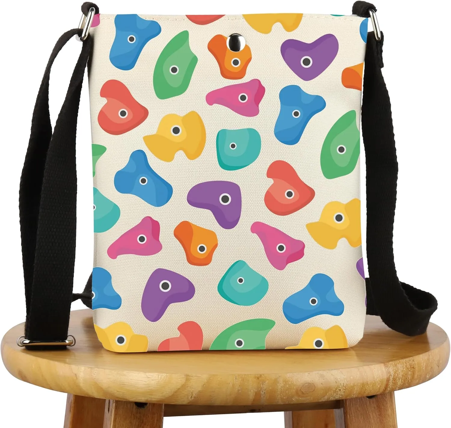 G2TUP Rock Climbing Lover Gift Indoor Rock Climbing Crossbody Bag Rock Climber Travel Bag Bouldering Gift