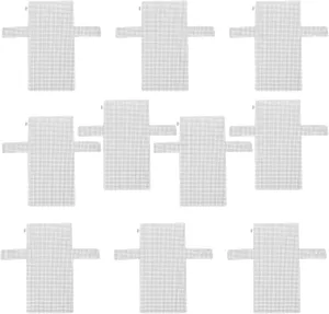 Gadpiparty 10Pcs Plastic Mesh Sheets for Crafting Handbags Durable Weaving Bag Accessories for Knitting and Crochet Projects Versatile and Long Lasting Supplies for Purse Making