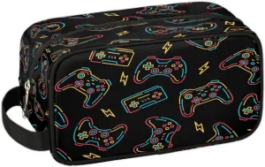 Game Gamepad Travel Toiletry Bag for Boys Teens, Waterproof Hanging Dopp Kit for Men, Shaving Bag with Large Capacity for Travel,Sports Shower
