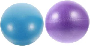 Garneck 2pcs Pilates Yoga Ball Fitness Ball for Core Strengthening Balance Training for Yoga Workouts Core Exercises Physical Therapy