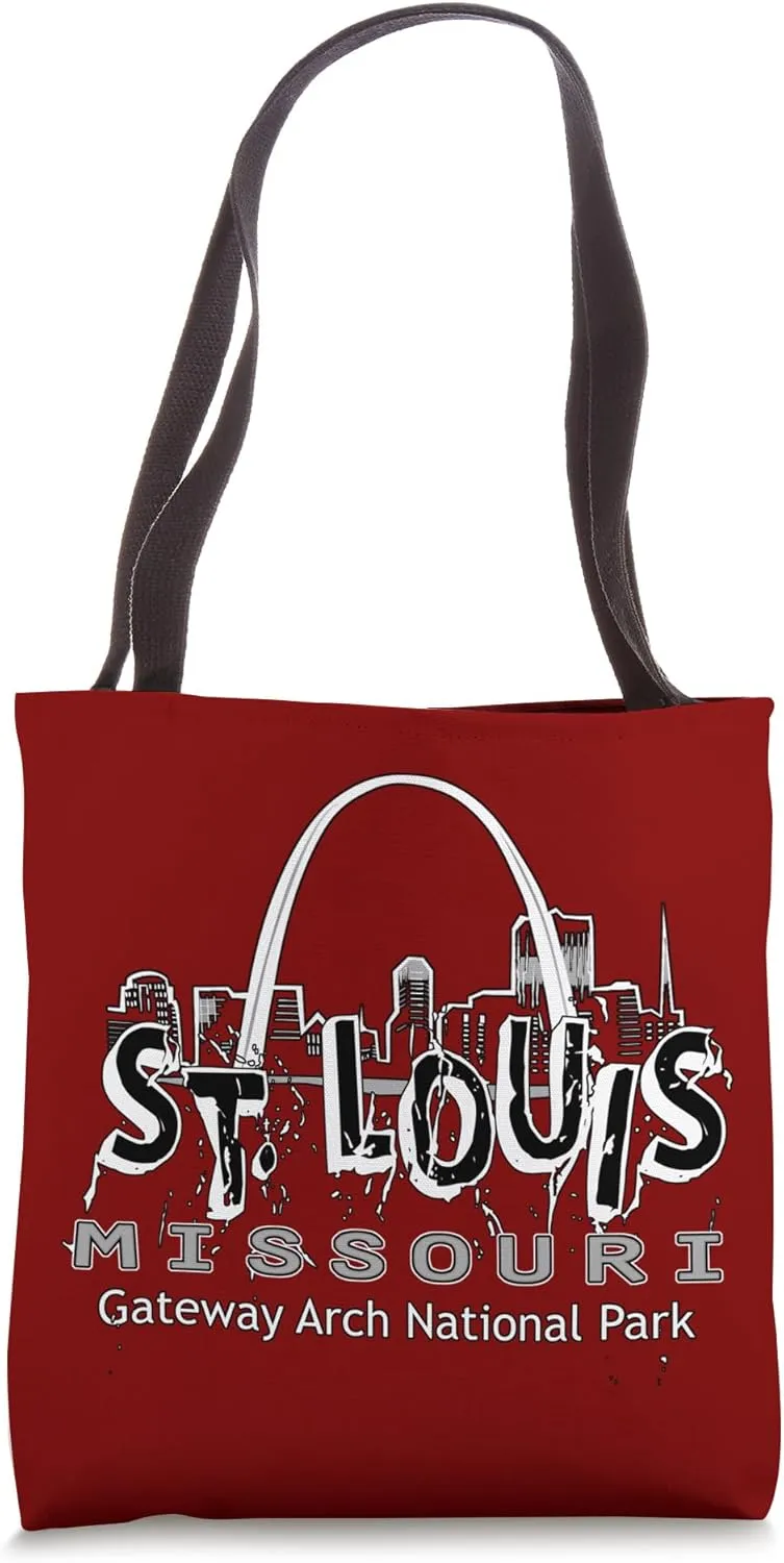 Gateway Arch National Park St. Louis Missouri Souvenir Tote Bag