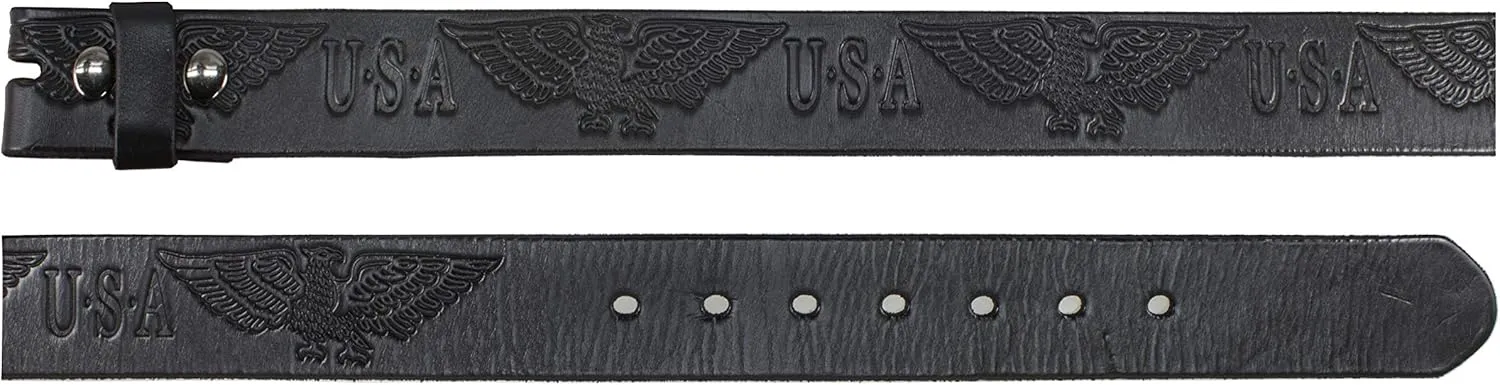 Gelante Genuine Full Grain Leather Belt Strap without Belt Buckle