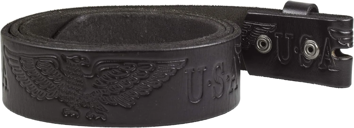 Gelante Genuine Full Grain Leather Belt Strap without Belt Buckle