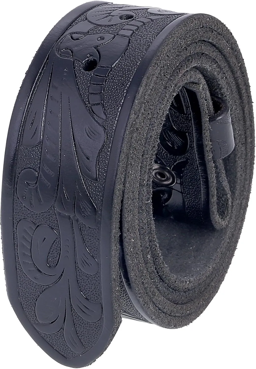 Gelante Genuine Full Grain Leather Belt Strap without Belt Buckle
