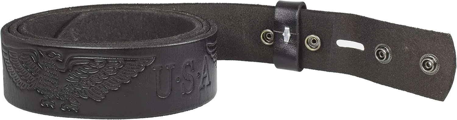 Gelante Genuine Full Grain Leather Belt Strap without Belt Buckle