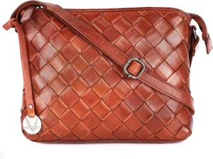 Genuine Leather Bags (Sling Bag with Women Wallet)