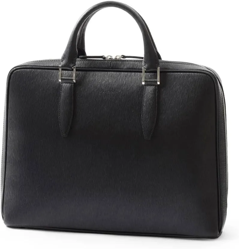 Genuine Leather Briefcase A4, New Jade, Made In Japan, No.622511