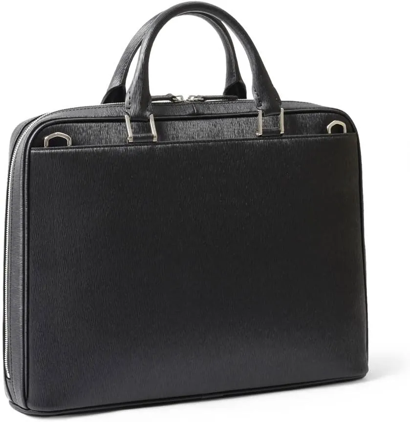 Genuine Leather Briefcase A4, New Jade, Made In Japan, No.622511