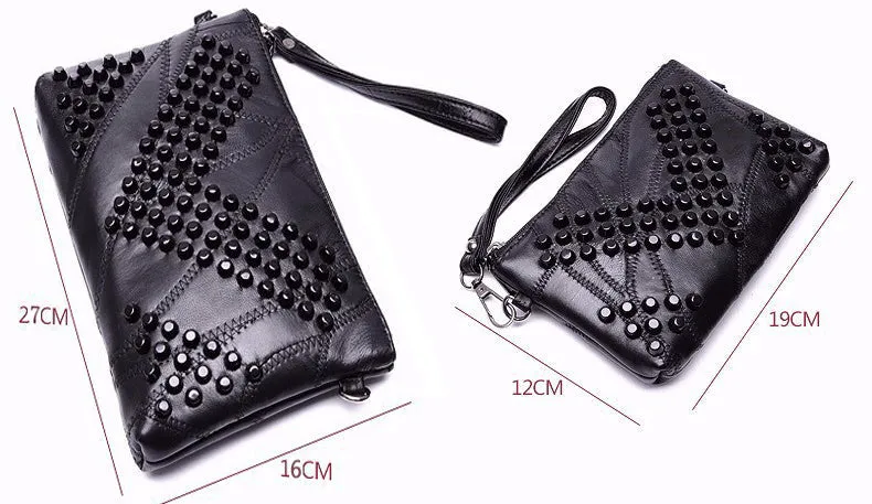 Genuine Leather Crossbody Bag