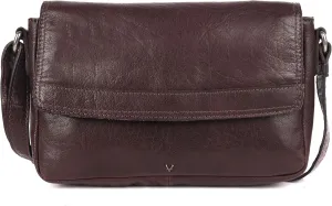 Genuine Leather Crossbody Sling Bag for Women - Trendy Casual Bag with Adjustable Strap