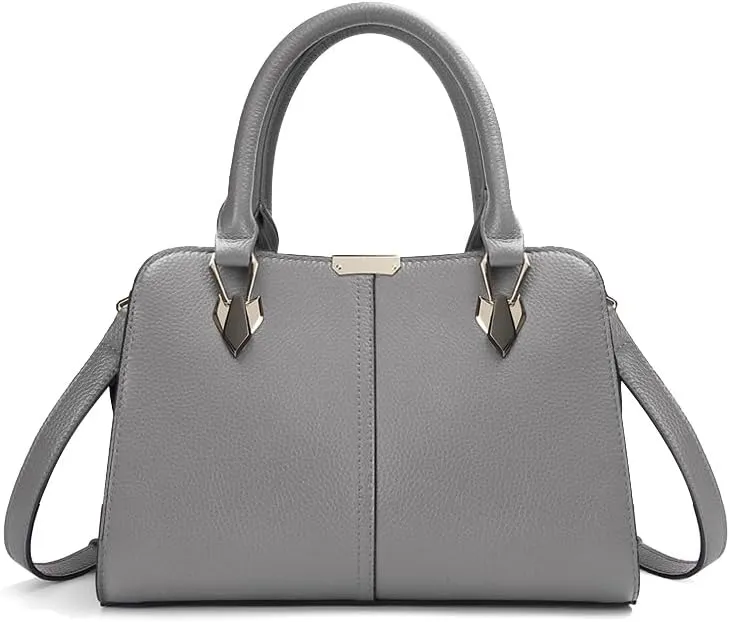 Genuine leather handbag, cowhide handbag, large capacity women's handbag, new bag, hand-held one shoulder crossbody