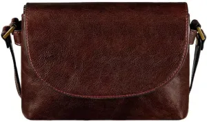 Genuine Leather Handbag for Women | Classic Brown Shoulder Purse | Handmade Tote Bag with Adjustable Strap