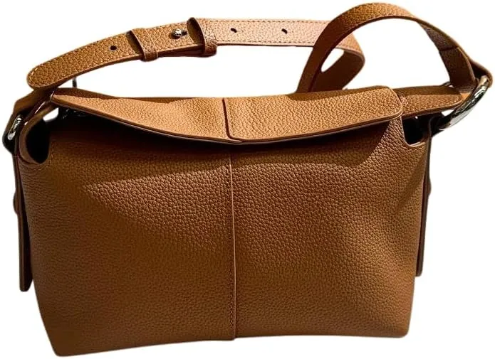 Genuine Leather Shoulder Bag – Timeless Elegance Everyday Functionality