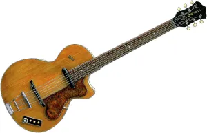 George Morgan Illustration John Lennon's Hofner Club 40 POSTER PRINT A1 size