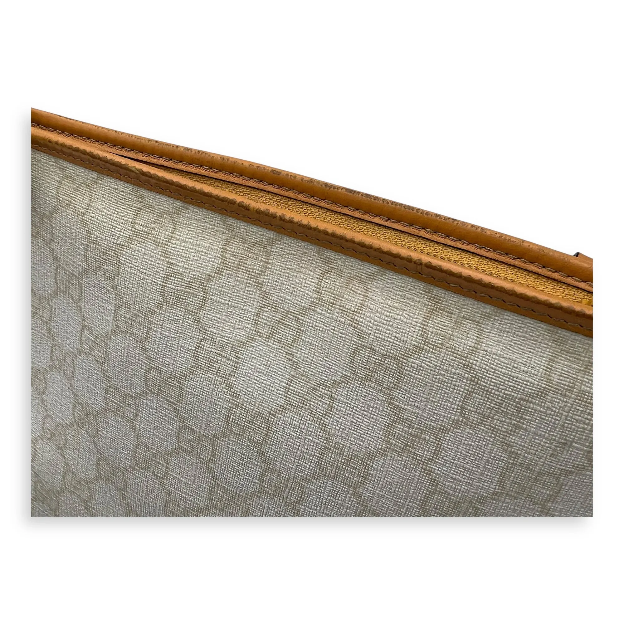 GG Crossbody Bag White in Coated Canvas