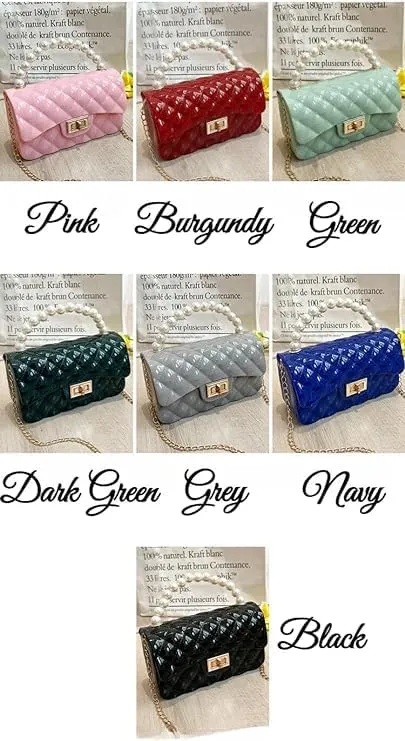 Girls Fashion Crossbody Purse Shoulder Bag Teenager Kids Handbag Birthday Gift Pretend Play Party Toy Holiday Christmas Gift (4.Green)