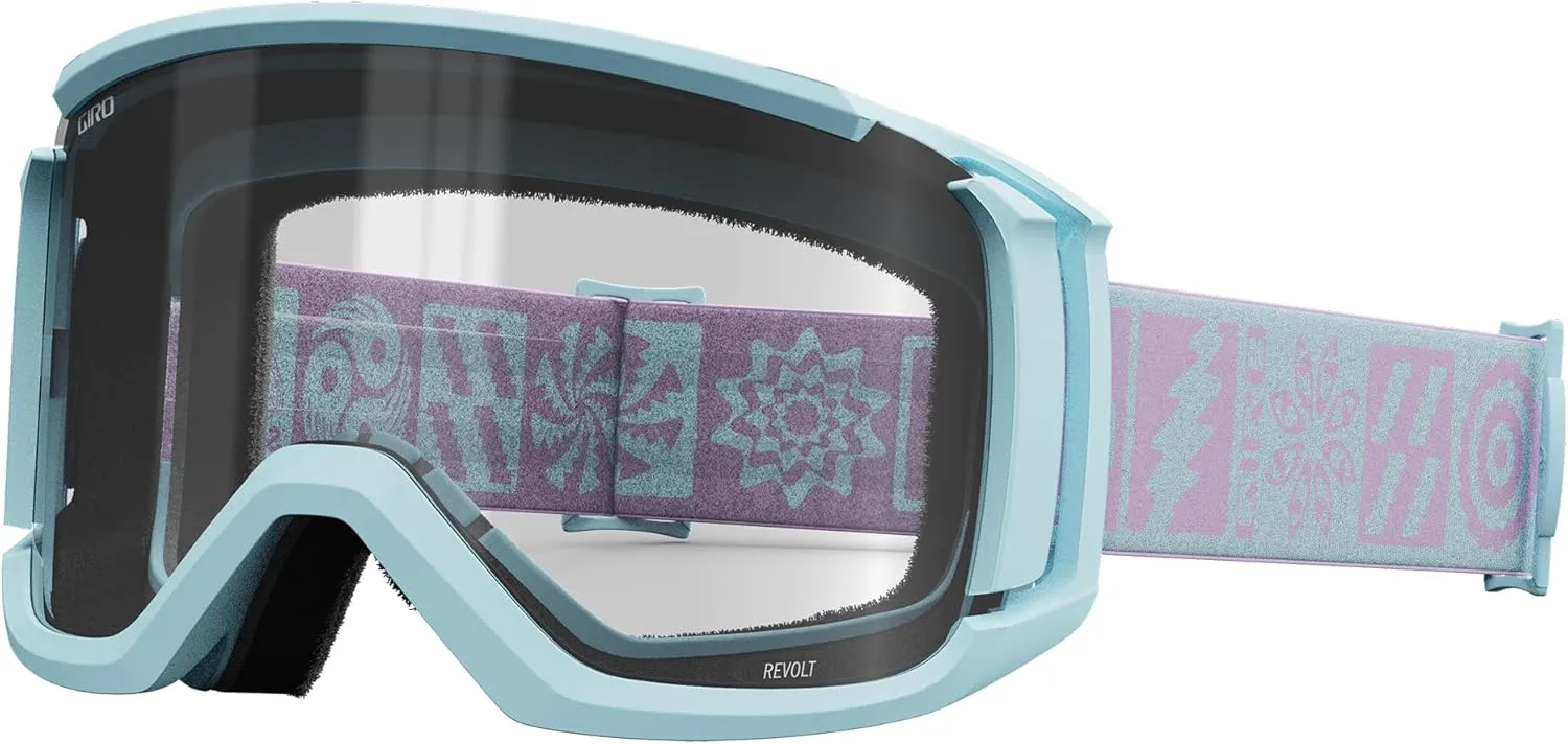 Giro Revolt Ski Goggles - Snowboarding Goggles for Men, Women and Youth With 1 VIVID and 1 Clear Lens - Anti Fog - OTG