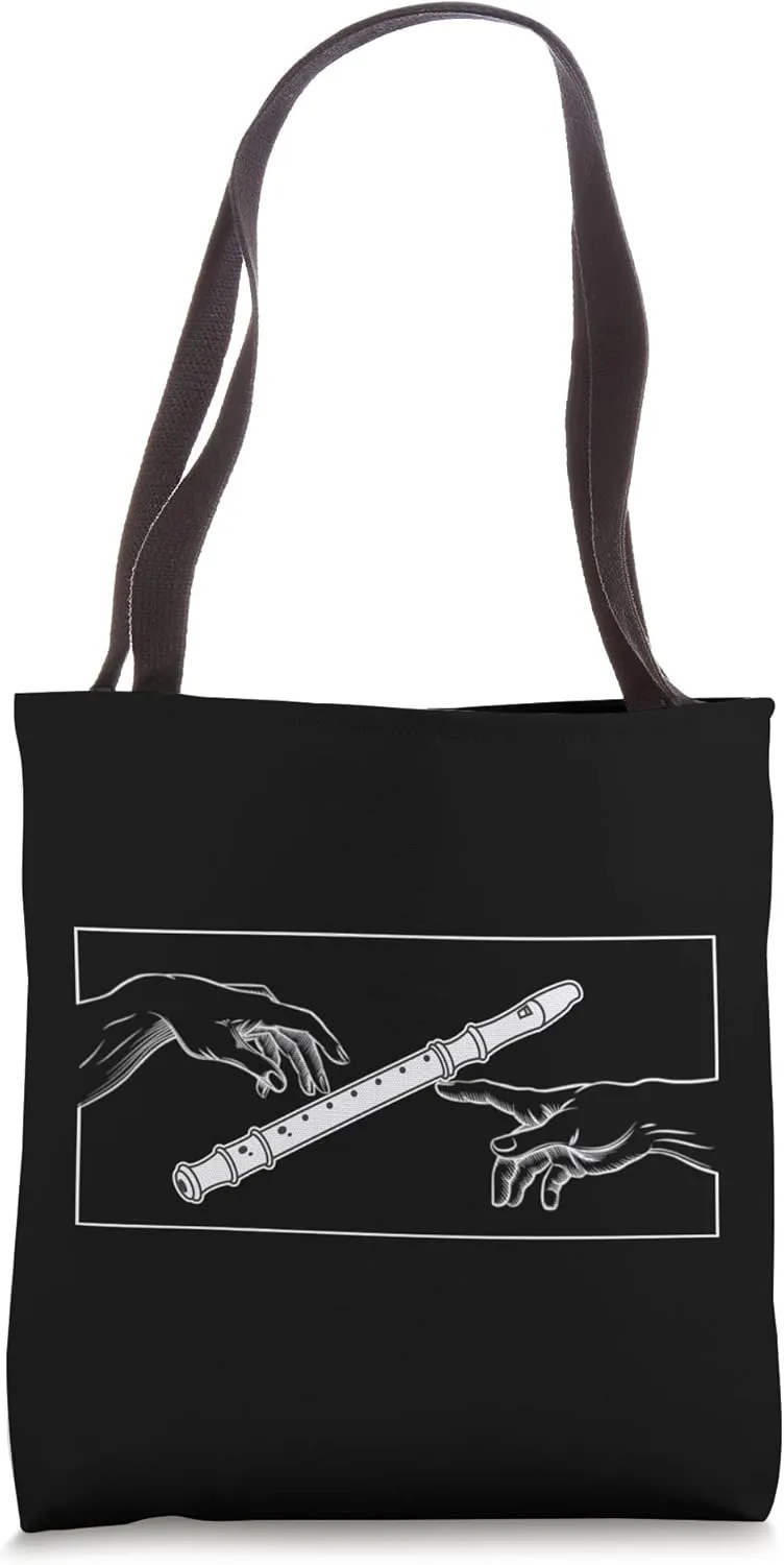 God hands for Recorder Player on Recorder Instrument Tote Bag
