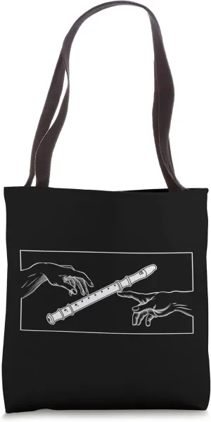 God hands for Recorder Player on Recorder Instrument Tote Bag