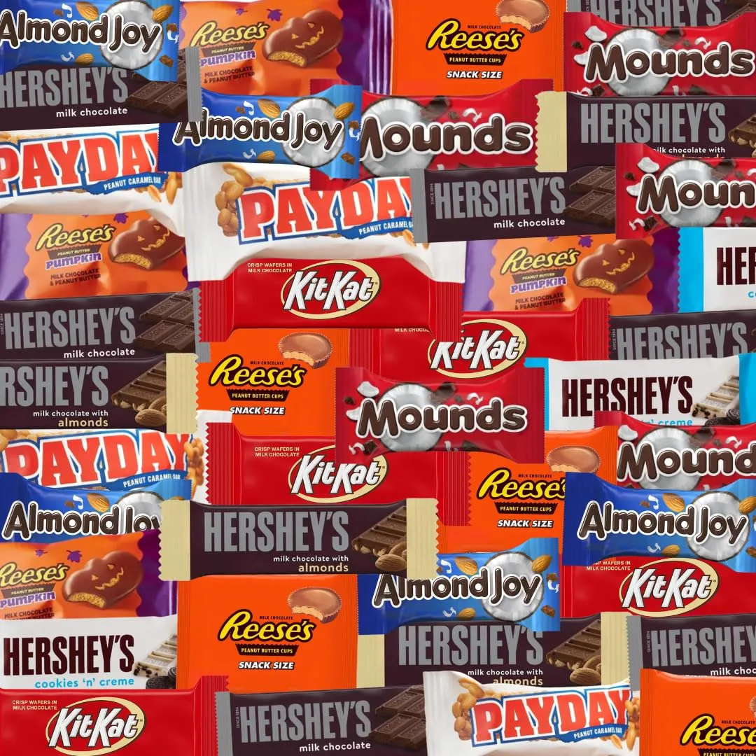Golax Assorted Bulk Chocolate Mix - Snickers, Kit Kat, Milky Way, Twix, Whoopers, Heath & More! By Candy Market (4 LB)