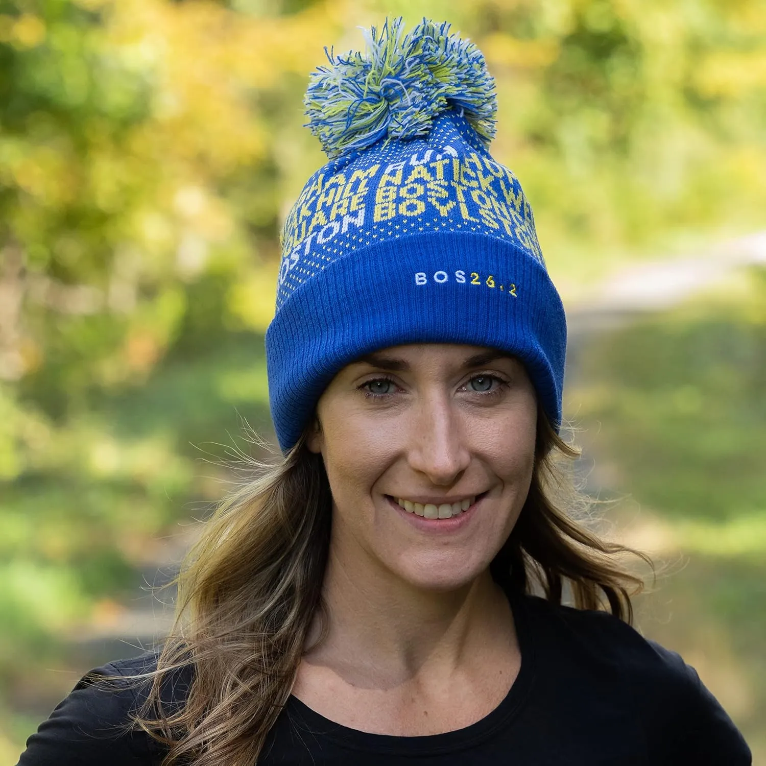 Gone For a Run Pom Pom Beanie Hat for Runners | Running Hats