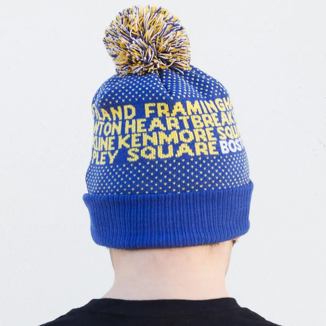 Gone For a Run Pom Pom Beanie Hat for Runners | Running Hats
