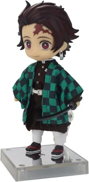 Good Smile Demon Slayer: Kimetsu no Yaiba: Tanjiro Kamado Nendoroid Doll Action Figure, Multicolor