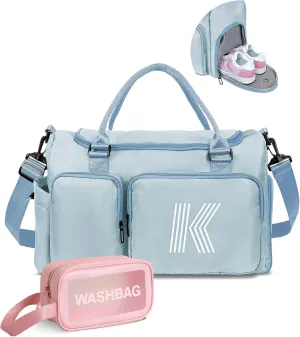 graduation gifts, Initial Travel Duffel Bag, Sports Gym Bag, Personalized Weekender Bag,Monogram Overnight Bag, Birthday Gifts Daughter Gifts Friend Gifts, high school graduation gifts