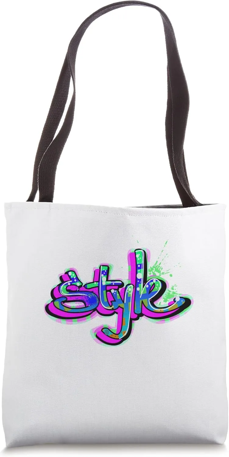 Graffiti cool design tshirt- graffiti t shirt men Tote Bag