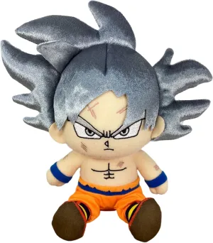 Great Eastern Entertainment Dragon Ball Super - Goku Ultra Instinct Sitting Plush 7"