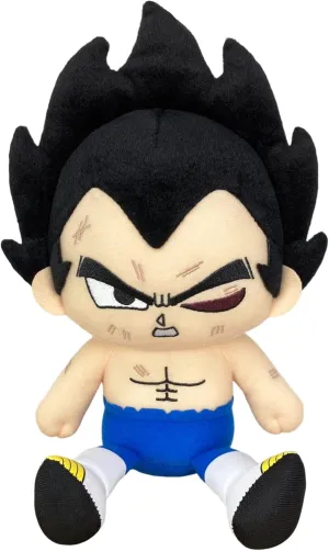 Great Eastern Entertainment Dragon Ball Super - Vegeta Tournament of Power Sitting Plush 7'', Multi-Colored, 8"