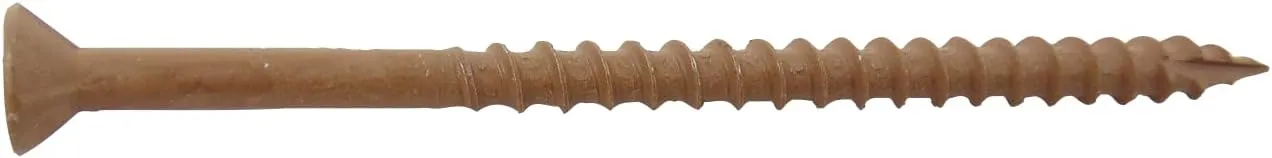 Grip Rite L312STB5 3-1/2-inch by 10 Brown T-25 Star Drive PrimeGuard Plus Wood Construction Screw