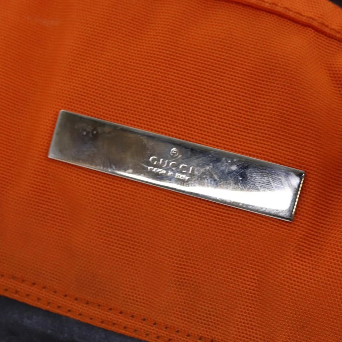 GUCCI Boston Bag Canvas Orange 012 0408 3754 73605