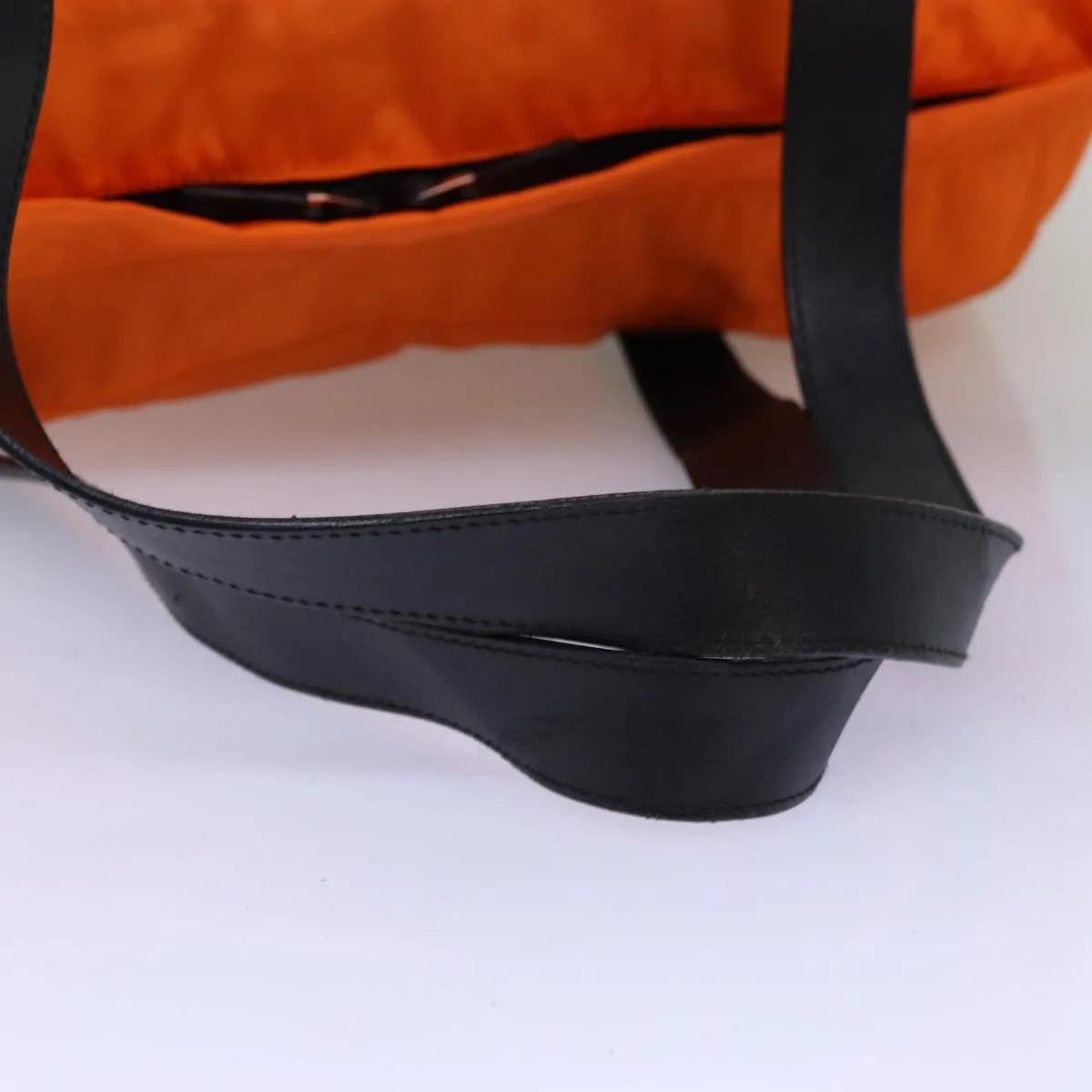 GUCCI Boston Bag Canvas Orange 012 0408 3754 73605