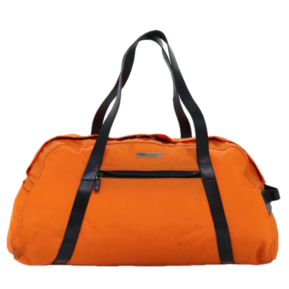 GUCCI Boston Bag Canvas Orange 012 0408 3754 73605