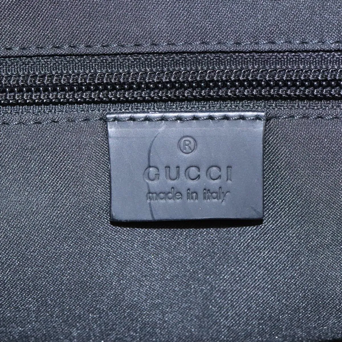 GUCCI GG Canvas Boston Bag Black Silver 012 0383 hk1725