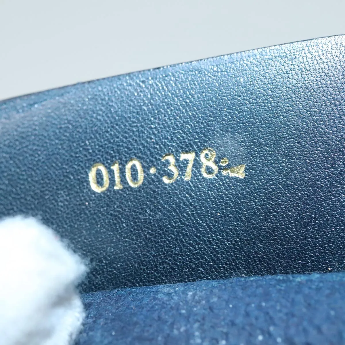 GUCCI GG Canvas Sherry Line Boston Bag PVC Leather Navy Red 92245