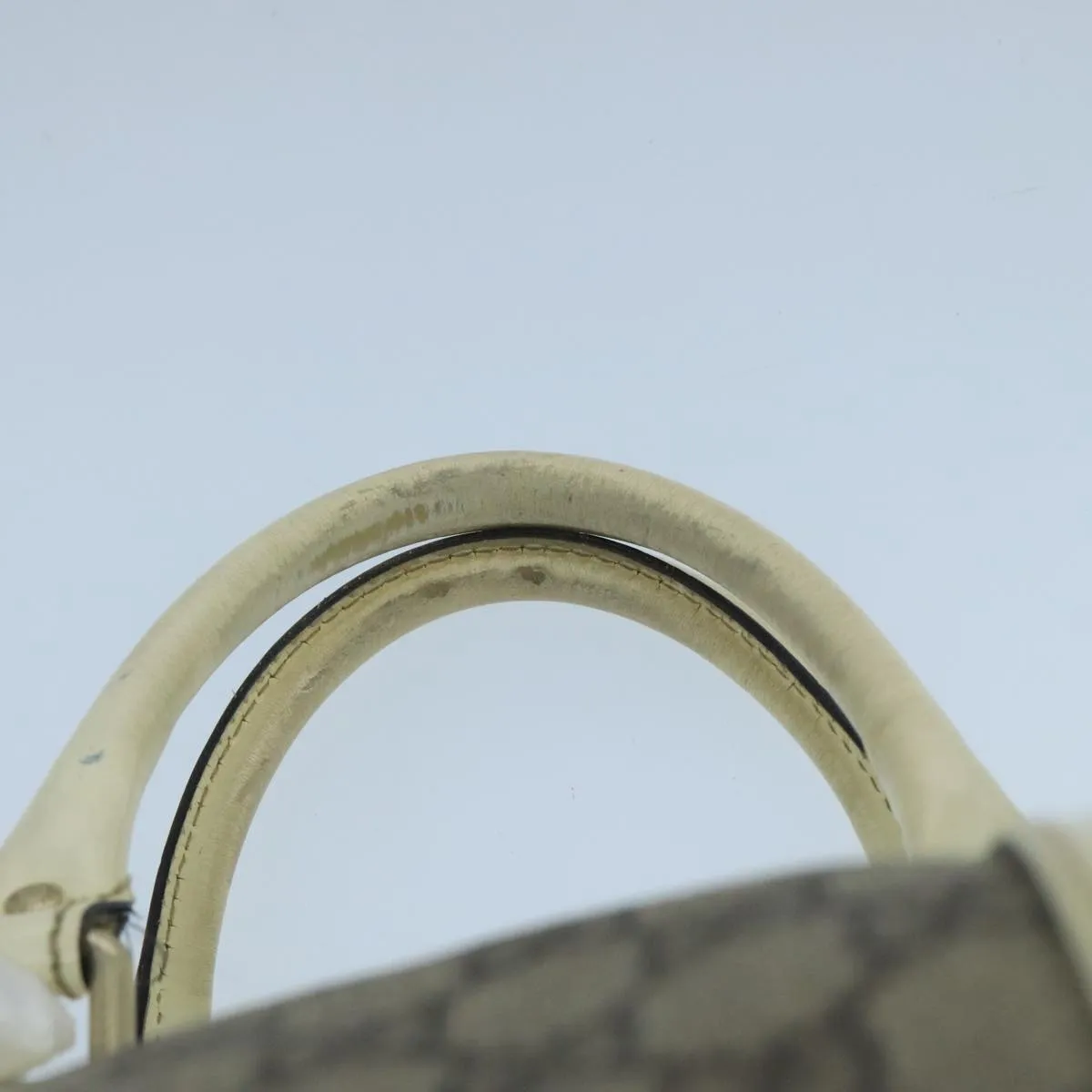 GUCCI GG Supreme Boston Bag PVC Beige 193603 104615