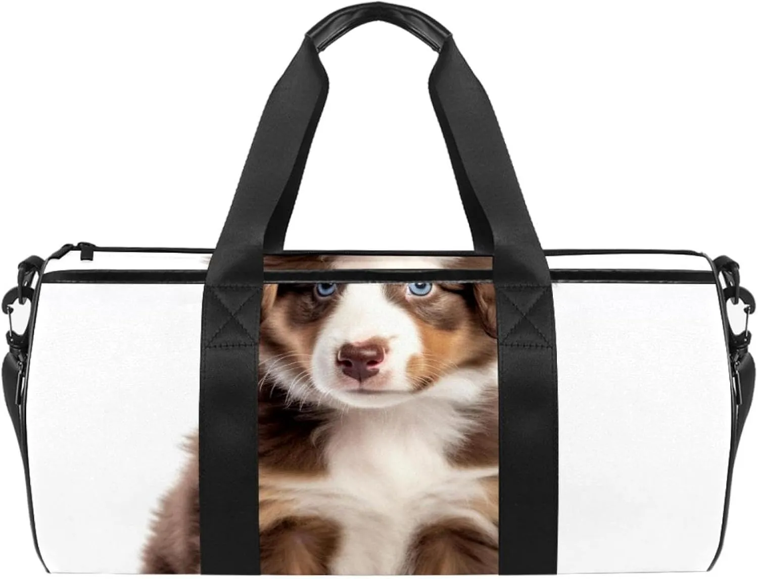Gym Bags for Men,Travel Duffel Bags for Women,Australian Shepherd Dog,Workout Bag