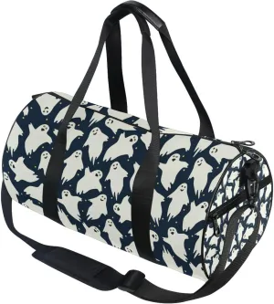 Halloween Ghosts Duffle Bags for Women Men Sports Gym Fitness Bag Travel Workout Gymnastics Dance