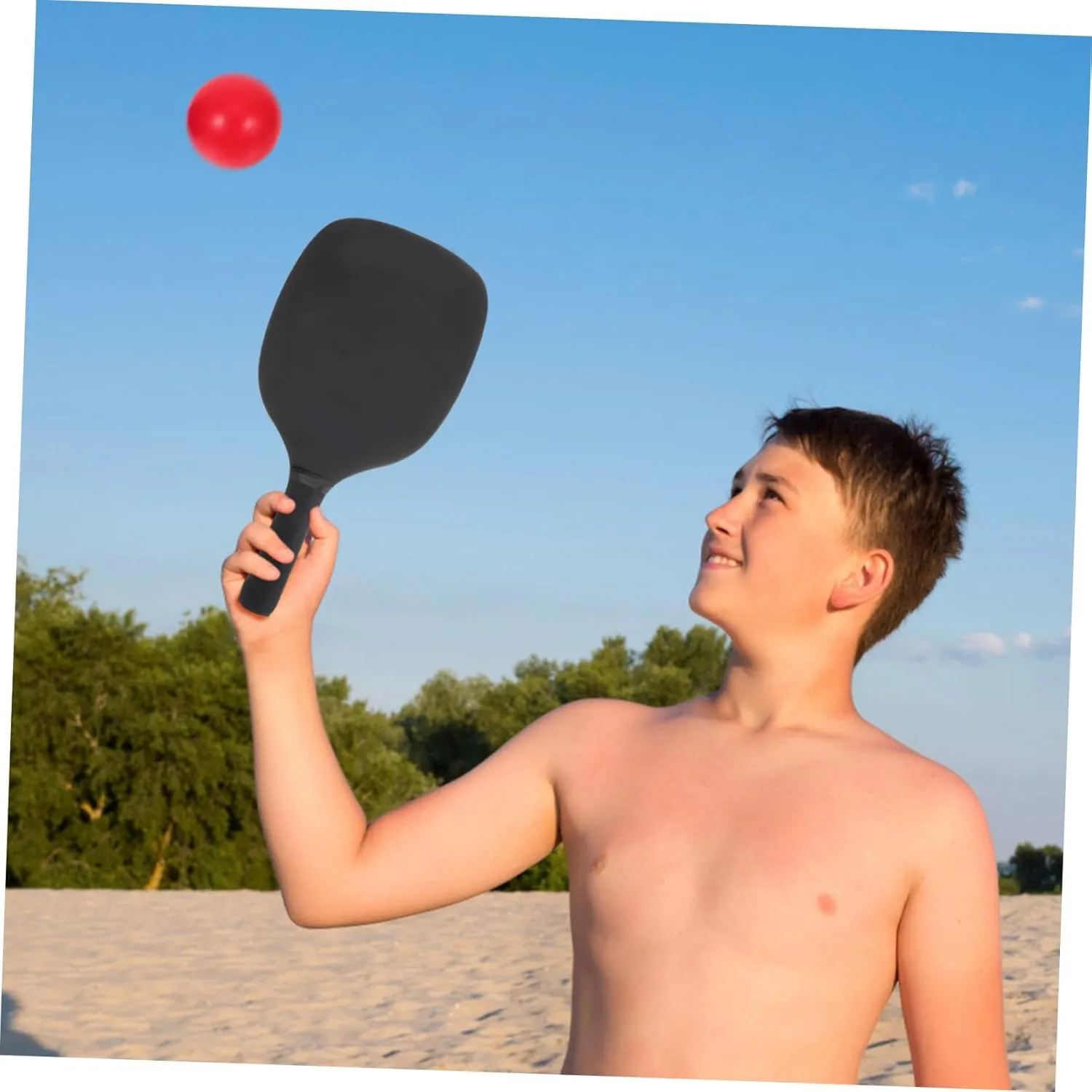 HANABASS Pu Beach Balls for Outdoor Activities Soft Replacement Balls for Adults *