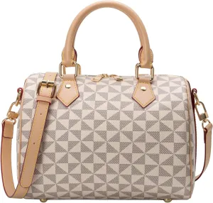 Handbags for Women Faux Leather Purse Large Handle Satchel Bags Shoulder Bag PU Bag