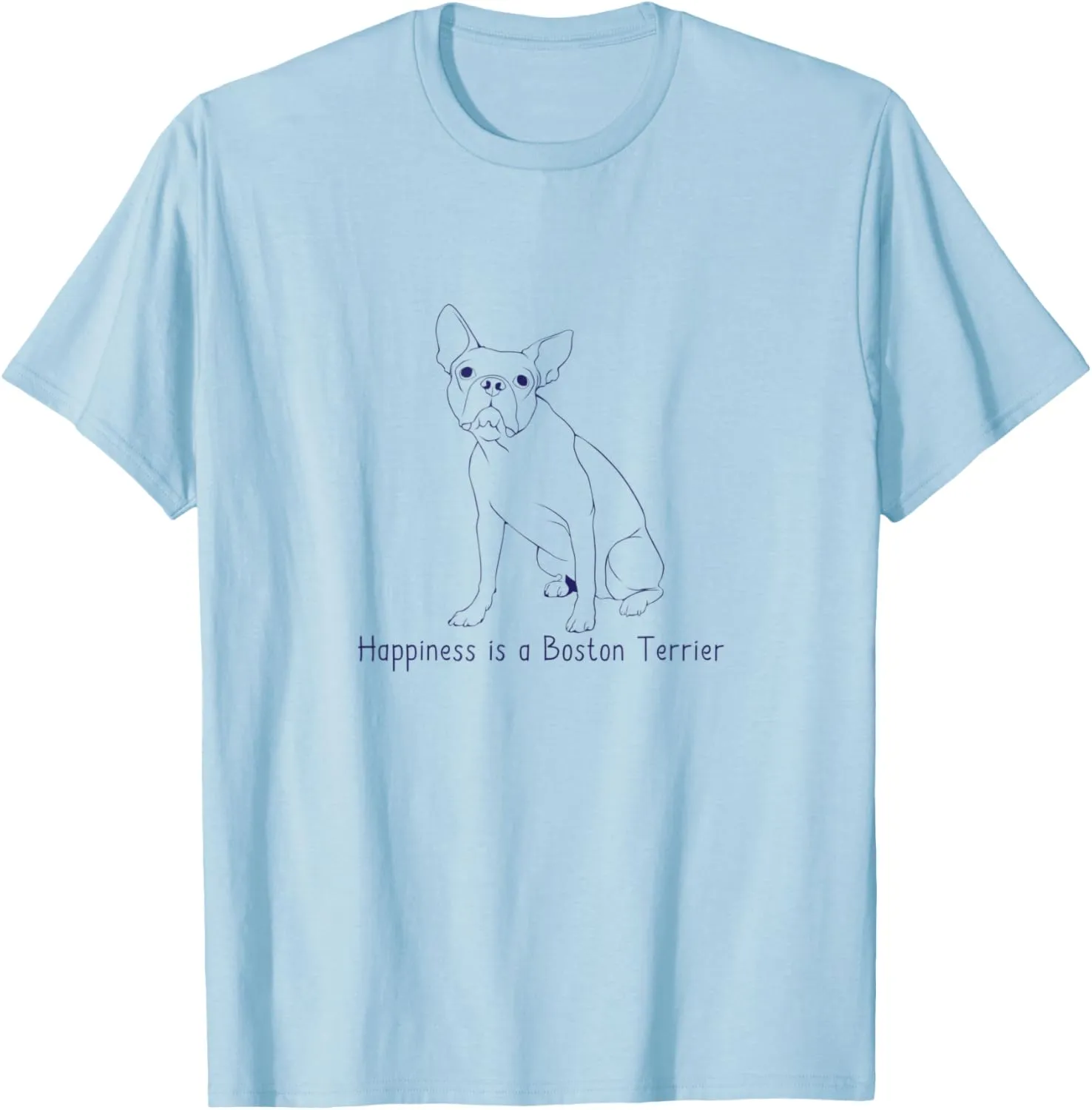 Happiness is a Boston Terrier | Cute Dog Breed T-shirt