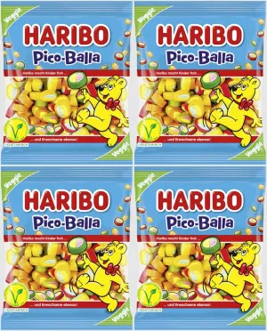 Haribo Pico-Balla Gummy Candy 4-Pack (4 x 160g)