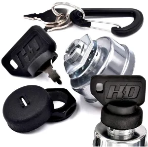 HD Switch Starter Ignition Switch fits Jacobsen Steiner 31-033 4300 UM4280 ZTM320 ZTM322 415 420B 420D 420G 430 w/Dual Protection System and Umbrella Key