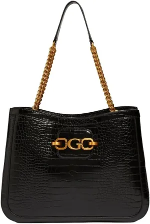 Hensely Croc Girlfriend Tote
