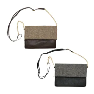 Herringbone Midtown Crossbody