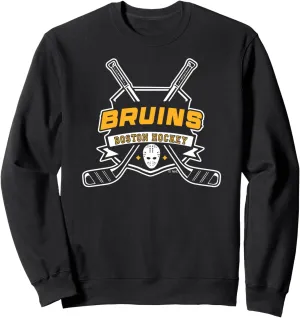 Hockey Sticks Black Officially Licensed Sweatshirt