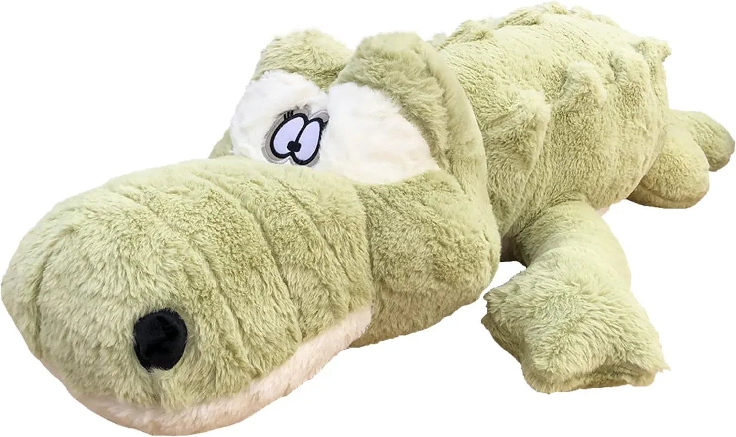 Hofun4U Alligator Plush Pillow, 61 inch Alligator Stuffed Animal, Home Decoration Christmas Valentine’s Birthday Gift for Boys Girls Adults Kids (Green)