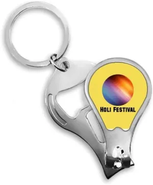 Holika Witch Indian Festival Fingernail Clipper Cutter Opener Key Chain Scissor